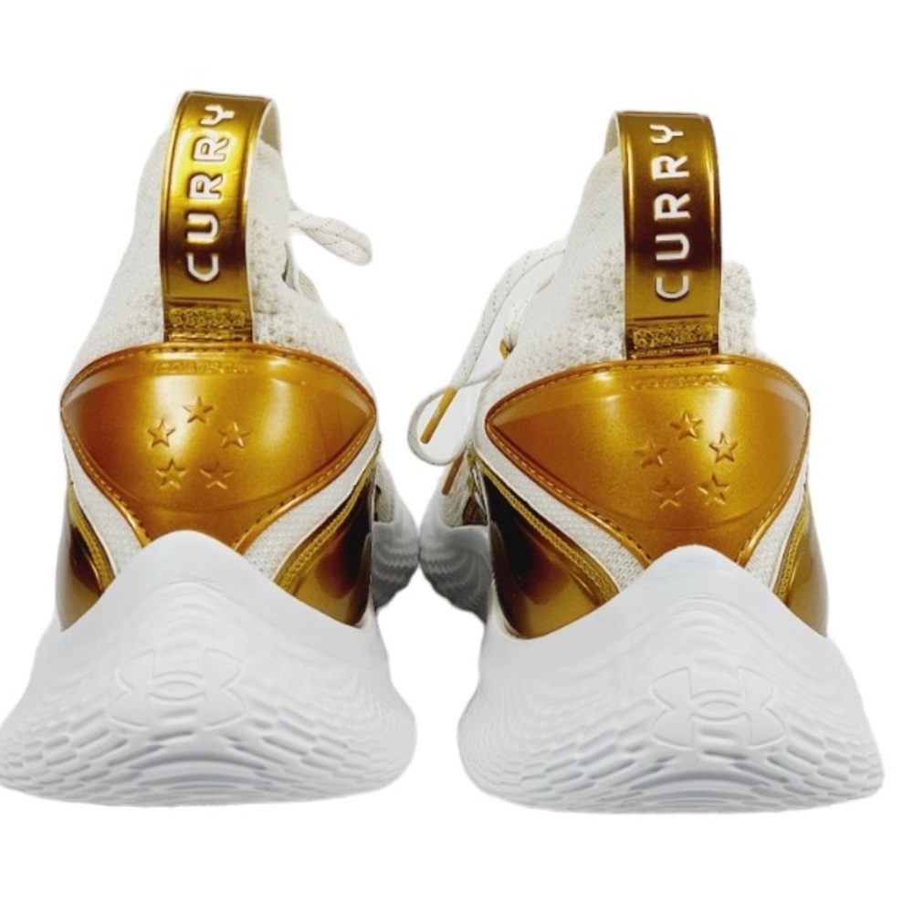 Under Armour Curry Flow 8 'Gold Blooded' Athleisure Sneakers 10 - Picture 2 of 11